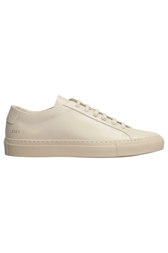 Photo: Common Projects Original Achilles Sneakers In Beige Leather