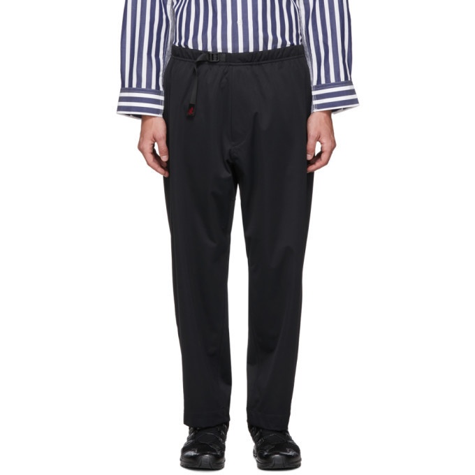 Photo: N.Hoolywood Black Gramicci Edition Tapered 3-Layer Trousers