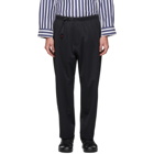 N.Hoolywood Black Gramicci Edition Tapered 3-Layer Trousers