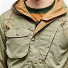 Battenwear Men's Travel Shell Parka Jacket in Od Green/Khaki