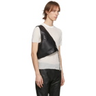 Kara Black Vest Messenger Bag