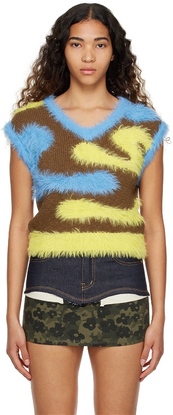 Photo: Andersson Bell Brown Hairy Wave Vest