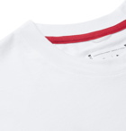 DISTRICT VISION - Reigning Champ Retreat Logo-Print Cotton-Jersey T-Shirt - White