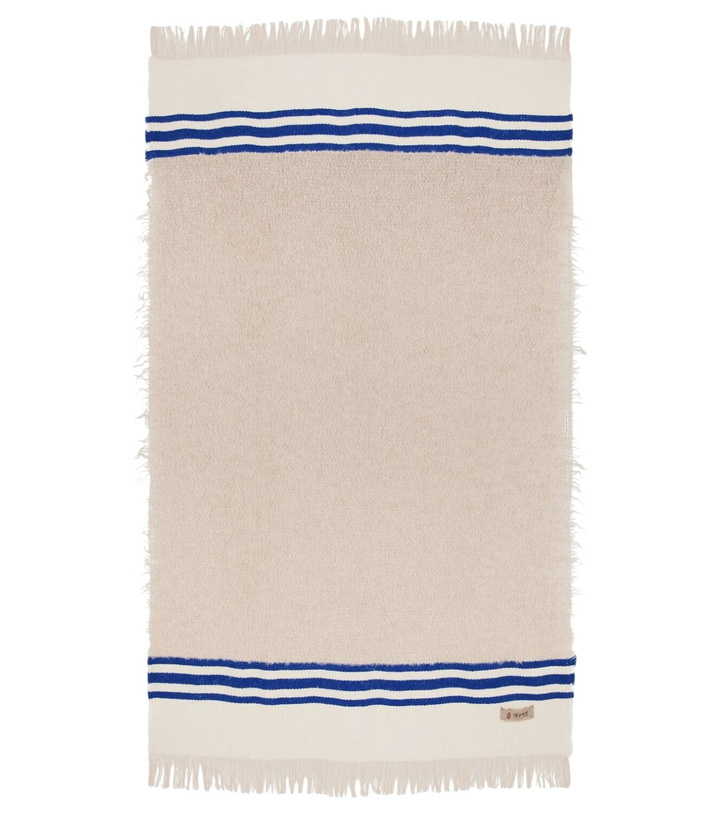 Photo: The House of Lyria Distinto mohair, cotton, wool, and linen-blend throw