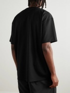 ssstein - Oversized Cotton-Jersey T-Shirt - Black