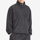 Honor the Gift Men's Textured Knit Half Zip Sweatshirt in Black