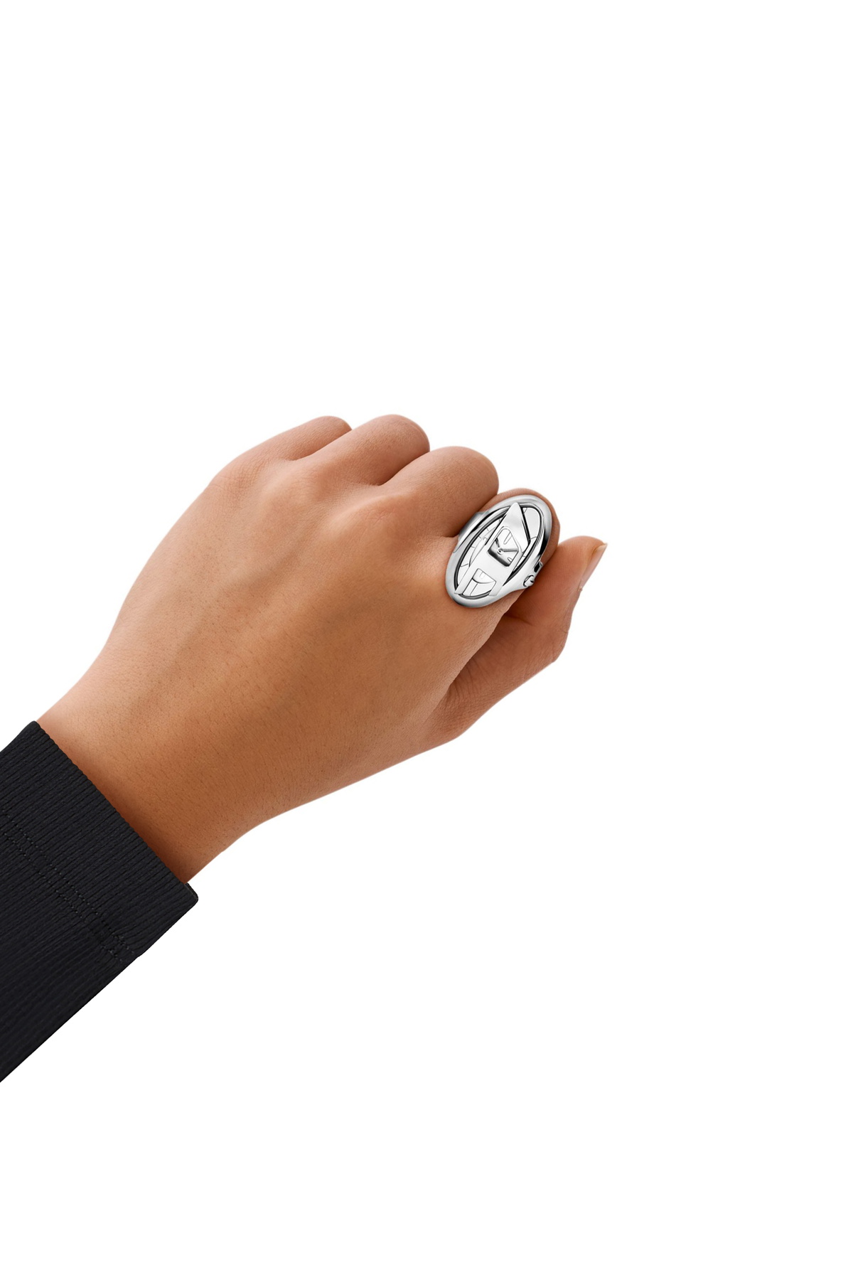 Diesel D-Era stainless steel ring watch - Timeframes Womens in Silver