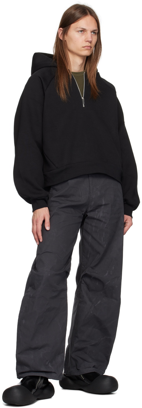 Seventhstoreブラック V2 ジップフーディ 黒 M Seventh V2 Zipped