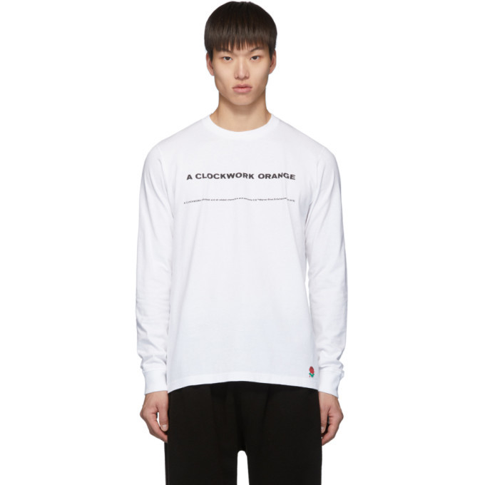 Undercover White A Clockwork Orange Long Sleeve T-Shirt Undercover