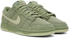 Nike Green Dunk Low Retro Premium Sneakers