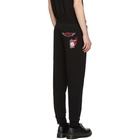 McQ Alexander McQueen Black Racing Logo Lounge Pants