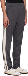 Palm Angels Gray New Classic Track Pants