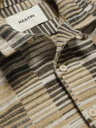 Kestin - Ormiston Convertible-Collar Cotton-Jacquard Shirt Jacket - Neutrals