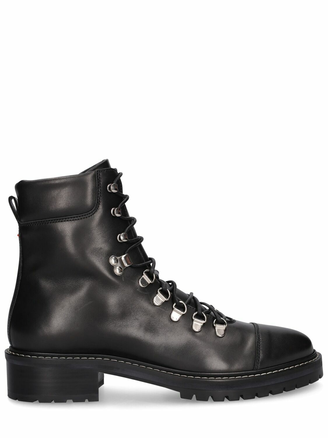 Photo: AEYDE - 45mm Fiona Leather Hiking Boots