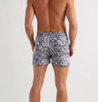 Zimmerli - Paisley-Print Stretch-Jersey Boxer Shorts - Blue