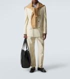 Bottega Veneta Corriere Intrecciato leather tote bag