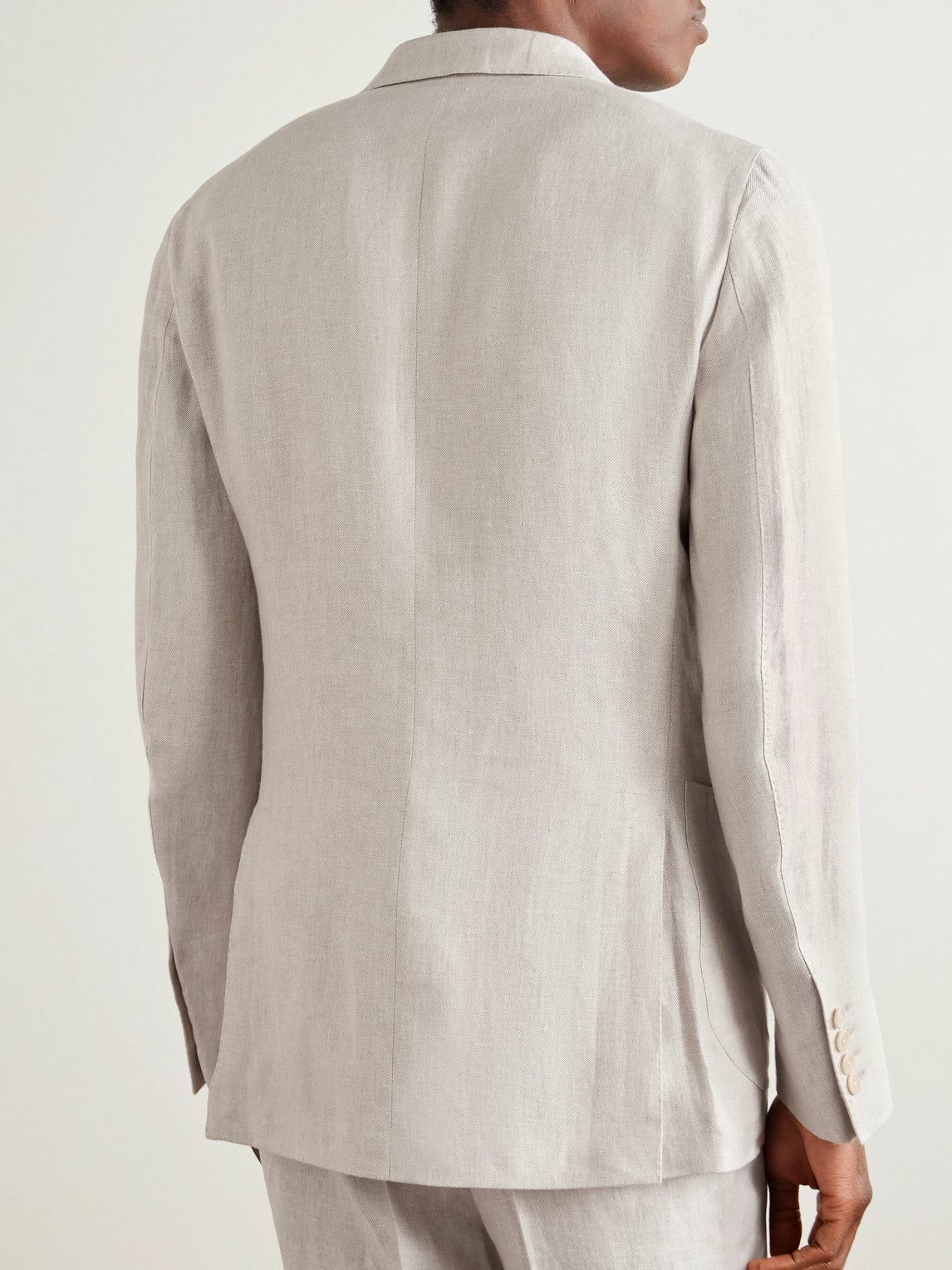 Kingsman - Linen-Twill Suit Jacket - Neutrals