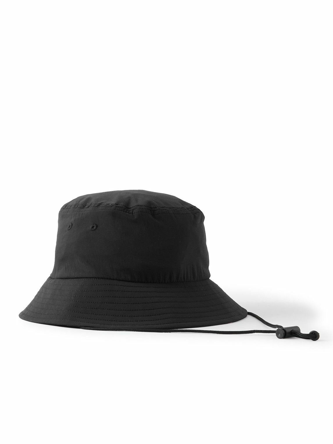 Danton - Logo-Appliquéd Shell Bucket Hat Danton