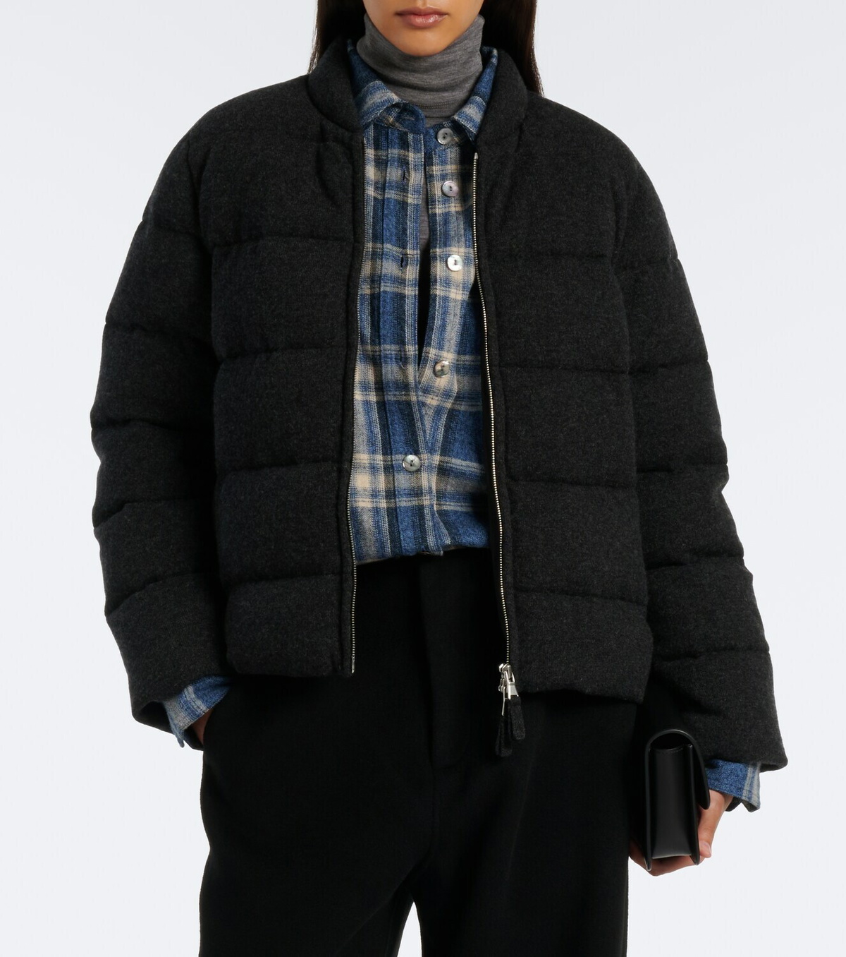 Jardin des Orangers Cashmere down jacket