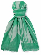 Missoni - Frayed Gauze-Jacquard Scarf