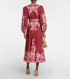 Zimmermann - Tiggy printed cotton midi dress