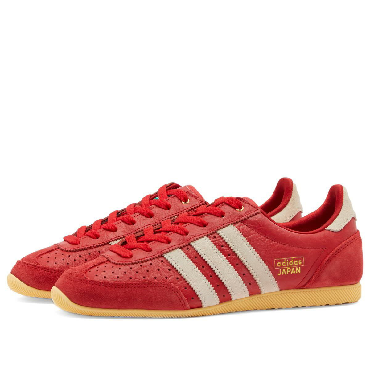 Adidas Women's Japan W in Better Scarlet/Off White/Orange
