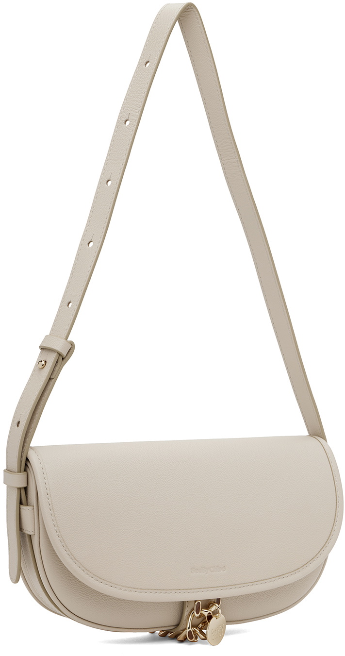 See by Chloé Beige Mara Baguette Bag See by Chloe