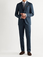 CANALI - Kei Slim-Fit Stretch-Cotton Twill Suit Jacket - Blue