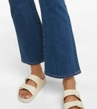 See By Chloe - Mid-rise flared cropped jeans