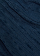 Eberjey Pointelle-knit Shorts Navy