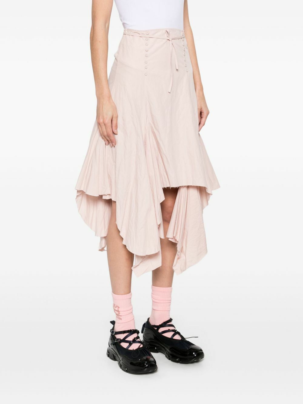 Marques'Almeida Flounce Midi Skirt