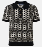 'S Max Mara Medera wool jacquard polo sweater
