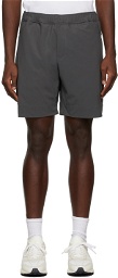 Vince Grey Modern Jogger Shorts