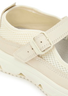 Salomon RX Marie-jeanne Mesh and Nubuck Sneakers Cream