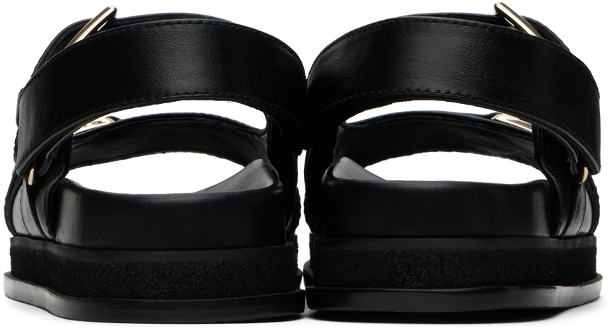 【JIMMY CHOO】Elyn Flat カーフレザー フラットサンダル JIMMY CHOO】Elyn Flat カーフレザー フラットサンダル (Jimmy