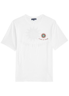 Frescobol carioca Dinis Clube De Praia Cotton T-shirt White
