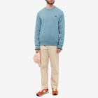 Fred Perry Authentic Men's Crew Neck Sweat in Ash Blue