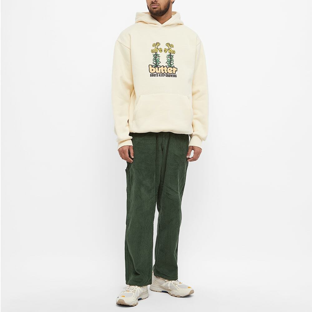 Butter Goods Men's Roots Hoody in Bone Butter Goods