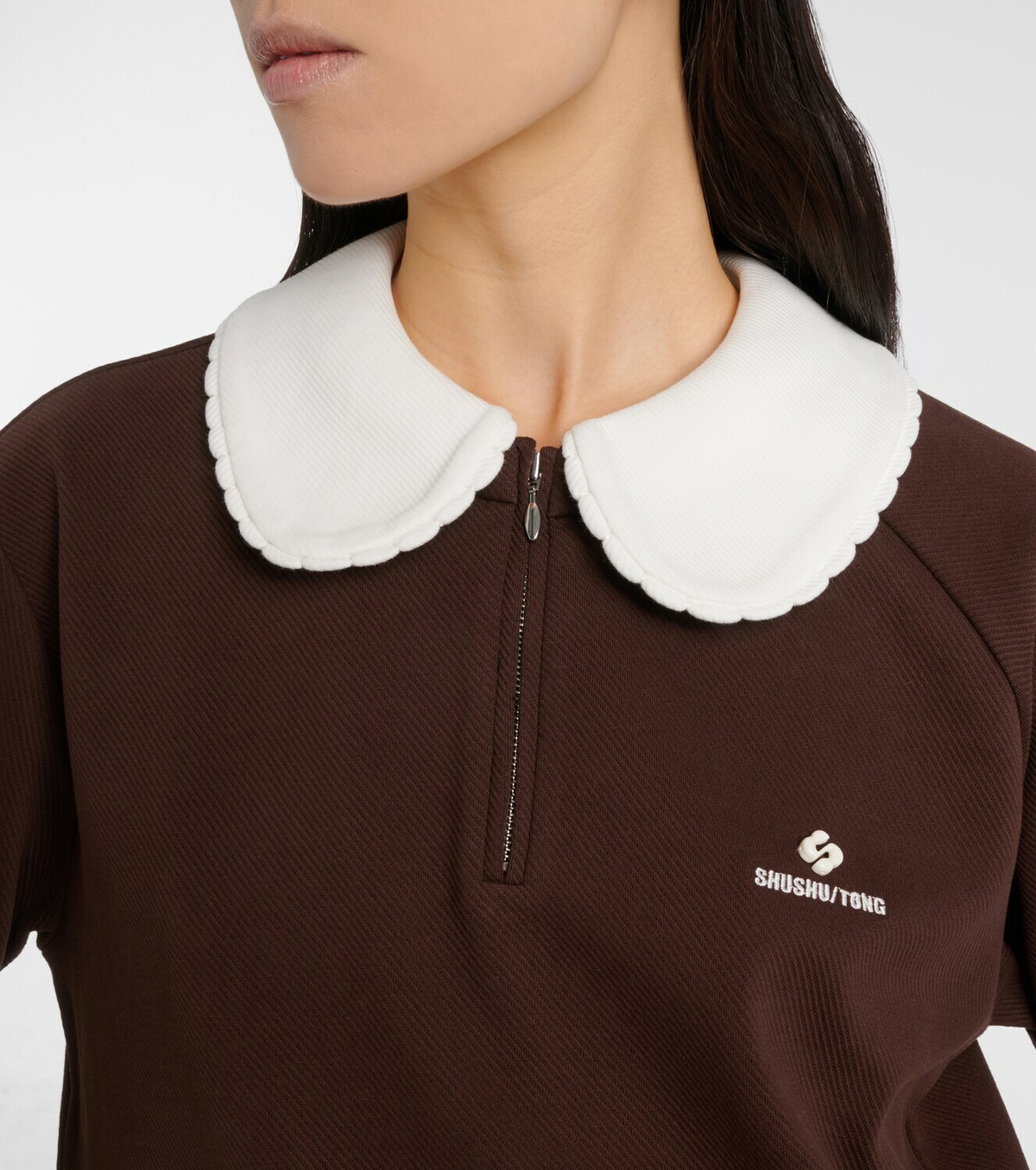 Shushu/Tong Logo cotton-blend sweatshirt