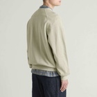 FrizmWORKS Men's Og Pigment Dyeing Sweatshirt 003 in Beige
