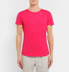 Orlebar Brown - OB-T Cotton-Jersey T-Shirt - Men - Pink