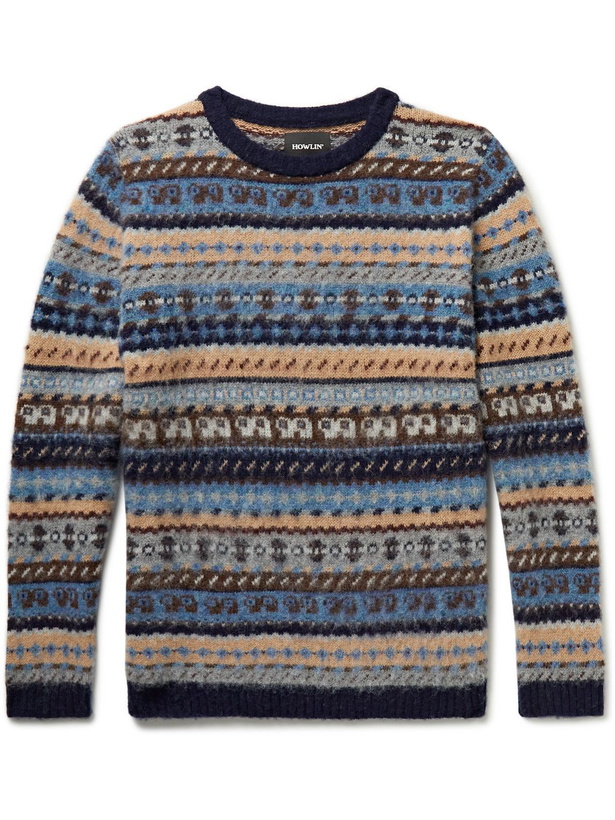 Photo: Howlin' - Revenge of the Wool Fair Isle Wool Sweater - Multi