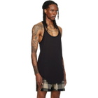 Rick Owens Black Tower Pony Tank Top