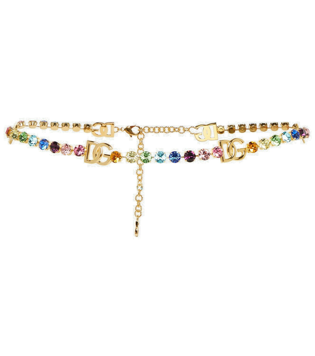 Dolce & Gabbana Gold Logo Tassel Belt ○ Labellov ○ Buy and