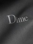 DIME - Convertible Logo-Print Canvas Jacket - Gray