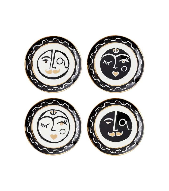 Photo: Jonathan Adler Marseilles set of 4 porcelain side plates