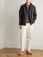 NN07 - Ted 60058 Linen Sweater - Green