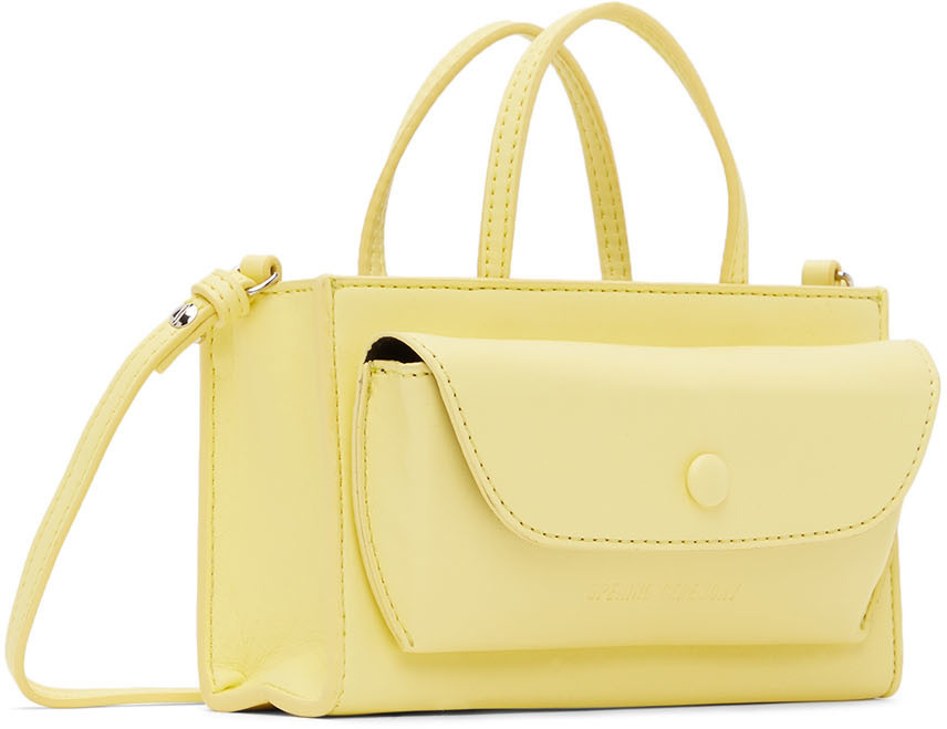 Opening Ceremony Yellow Razor Clam Bag