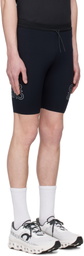 OVER OVER Black Half Tight Shorts