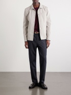 Brunello Cucinelli - Tapered Virgin Wool Cargo Trousers - Gray